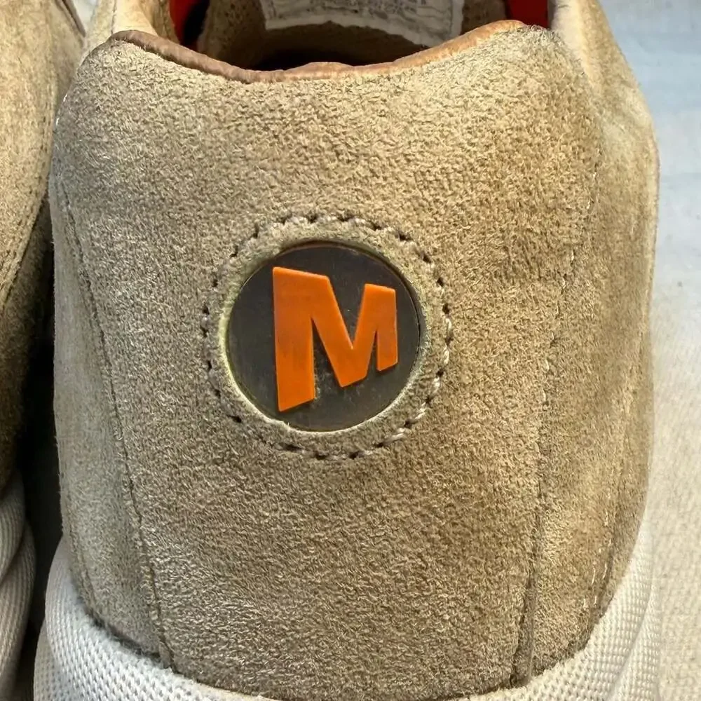 Merrell Slip-On Shoes Brown Suede